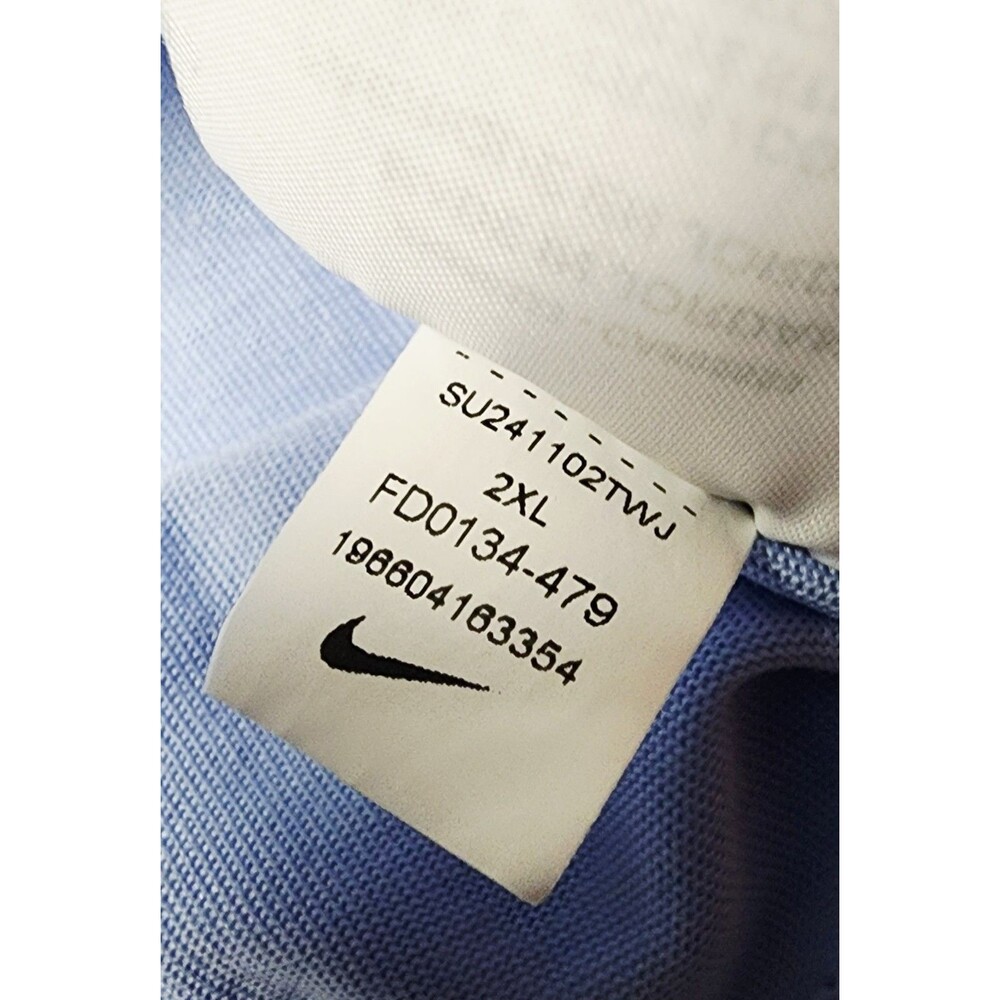 Nike Moving Co Dri-FIT Training T-Shirt Mens 2XL Cobalt Bliss Blue NWOT Graphic - Picture 8 of 9
